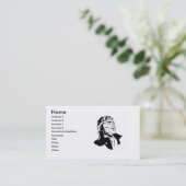 試験名刺 名刺 (スタンド正面)