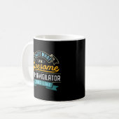 試験招待者素晴らしの職種 コーヒーマグカップ (正面左)