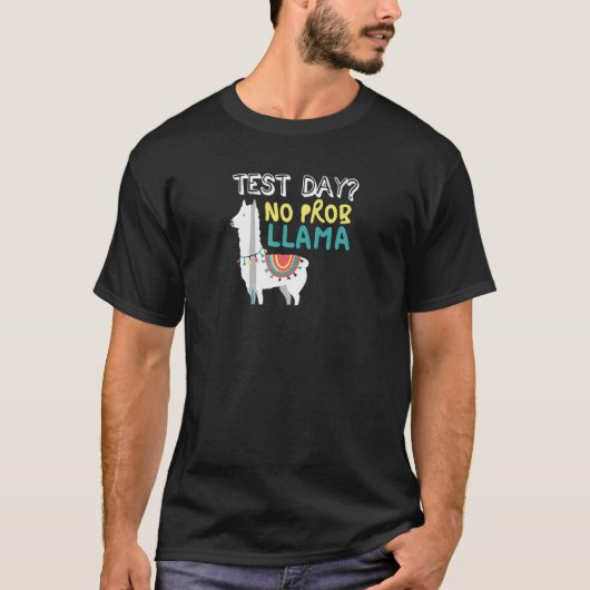 試験日先生試験試験年度末 Tシャツ (正面)