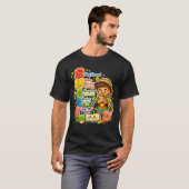 試験日先生 - スマート試験ポンチョ シンコデマヨ Tシャツ (正面フル)