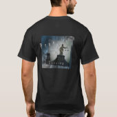 試験期間-サービングの裁判所およびコミュニティ Tシャツ (裏面)