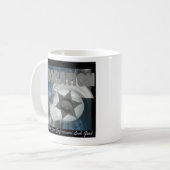 試験期間-私達は法の執行の一見によいマグをします コーヒーマグカップ (正面左)