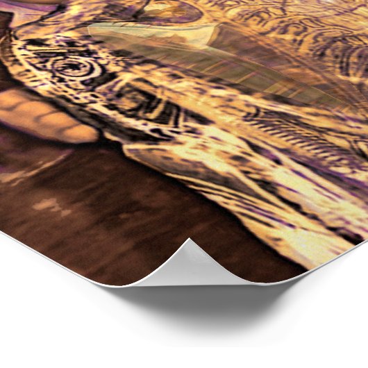 試験的な採用プリント ポスター (角)