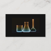 試験管のプロフィールカード 名刺 (裏面)