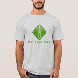 試験管の大人 Tシャツ