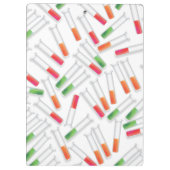 試験管の漫画 クリップボード (裏面)