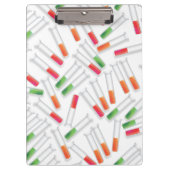 試験管の漫画 クリップボード (正面)