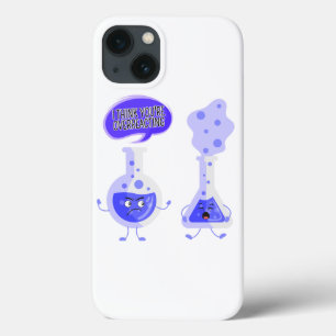 試験管化学Iあなたは考え過剰反応 iPhone 13ケース
