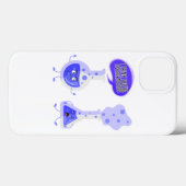 試験管化学Iあなたは考え過剰反応 Case-Mate iPhoneケース (裏面 (横))