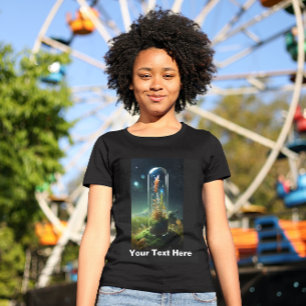 試験管宇宙ダストグラスTシャツ Tシャツ