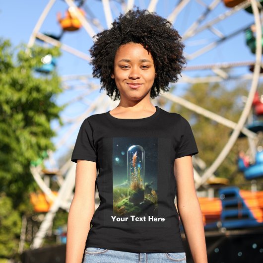 試験管宇宙ダストグラスTシャツ Tシャツ