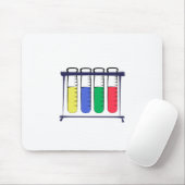 試験管棚 マウスパッド (マウス)