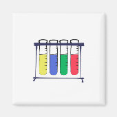 試験管棚 マグネット (正面)