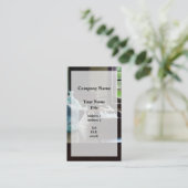 試験管箱 名刺 (スタンド正面)