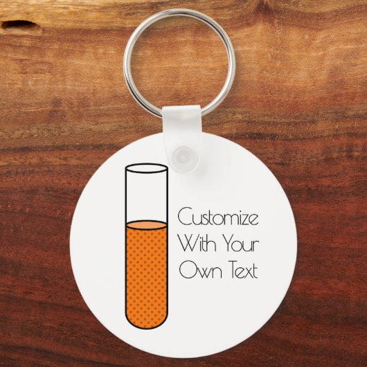 試験管 キーホルダー (正面)