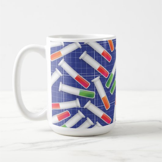 試験管 コーヒーマグカップ (左)