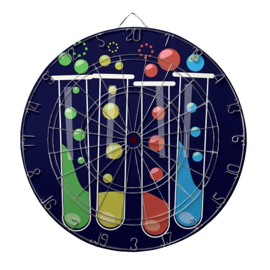 試験管 ダーツボード (正面)