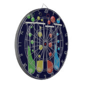 試験管 ダーツボード (正面左)