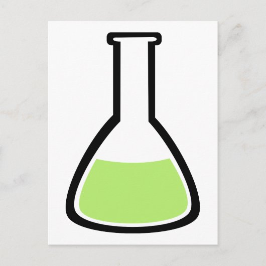 試験管 ポストカード (正面)