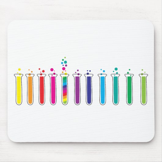 試験管 マウスパッド (正面)
