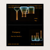 試験管 名刺 (外部フラット)