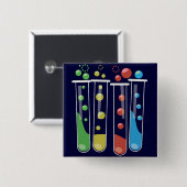 試験管 缶バッジ (正面&裏面)