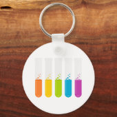 試験管–155769試験管試薬chemistry e キーホルダー (正面)