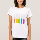 試験管 Tシャツ (正面)