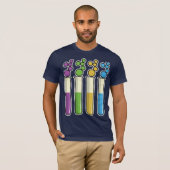 試験管 Tシャツ (正面フル)