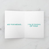 試験頑張ってね。私がお考える世話します カード (内部)