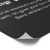 試験頑張って！ ポスター (角)