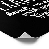 試験頑張れ ポスター (角)