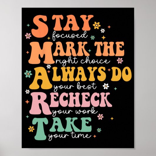 試験頭が切れる日分学生おもしろい先生試験 ポスター (正面)