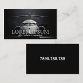 試験飛行士のスチュワーデスの飛行機の空の空気ポストの港 名刺 (正面/裏面)