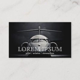 試験飛行士のスチュワーデスの飛行機の空の空気ポストの港 名刺