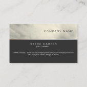 試験飛行士の飛行機の運転者の整備士の航空 名刺 (裏面)