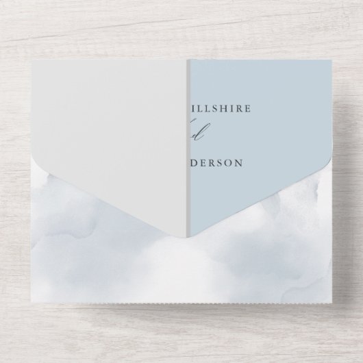 試験 オールインワン招待状 (裏面)