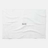 試験 キッチンタオル (横)
