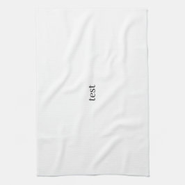 試験 キッチンタオル
