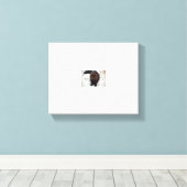 試験 キャンバスプリント (インサイチュ (ウッドフロア))