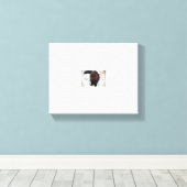 試験 キャンバスプリント (インサイチュ (ウッドフロア))