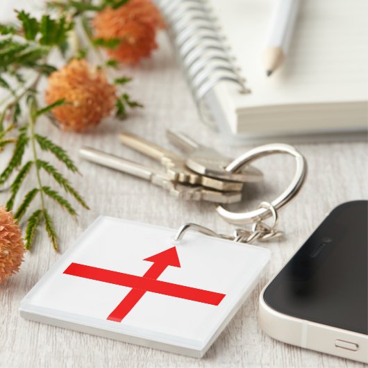 試験 キーホルダー (正面右)