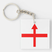 試験 キーホルダー (正面)