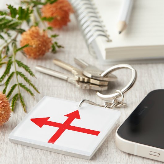 試験 キーホルダー (正面右)