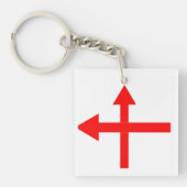 試験 キーホルダー (正面)