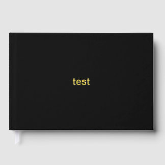 試験 ゲストブック