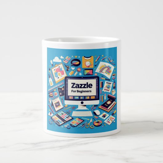 試験 ジャンボコーヒーマグカップ (正面)