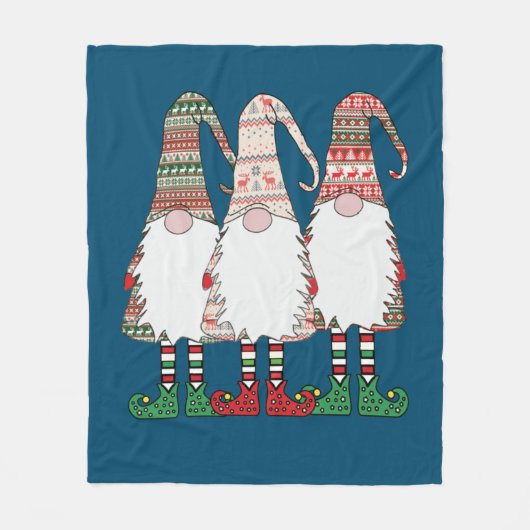 試験 フリースブランケット (正面)