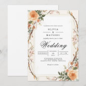 試験 招待状 (正面/裏面)