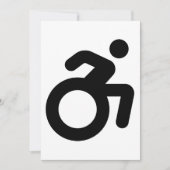 試験 招待状 (正面)